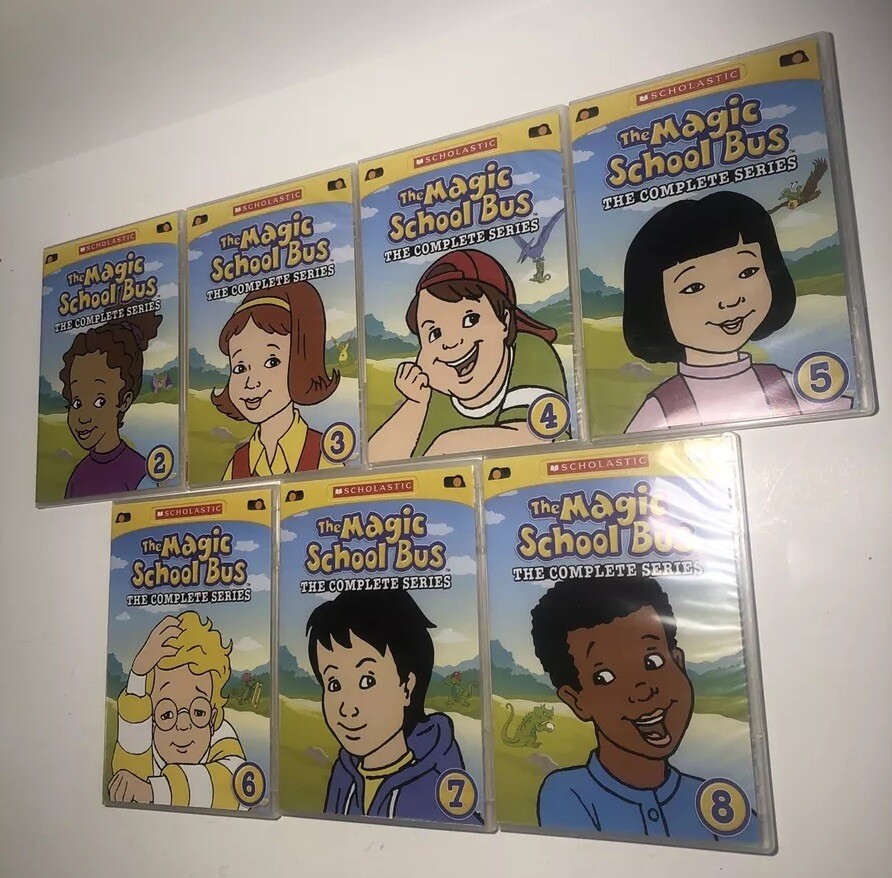 The Magic School Bus　DVD　全編英語 ７枚セット The Magic School Bus DVD 全編英語 7枚セット The Magic