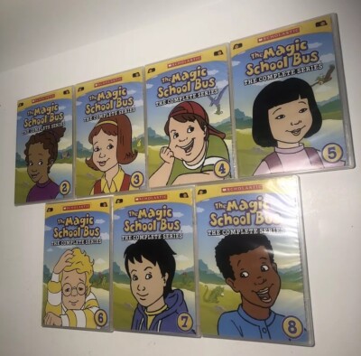 The Magic School Bus　DVD　全編英語 ７枚セット Amazon.com: The Magic School Bus: The Complete Series : Lily