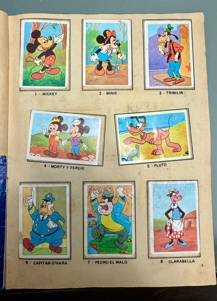 Disney Vintage Sticker Album - 1978 - Image 3 of 4