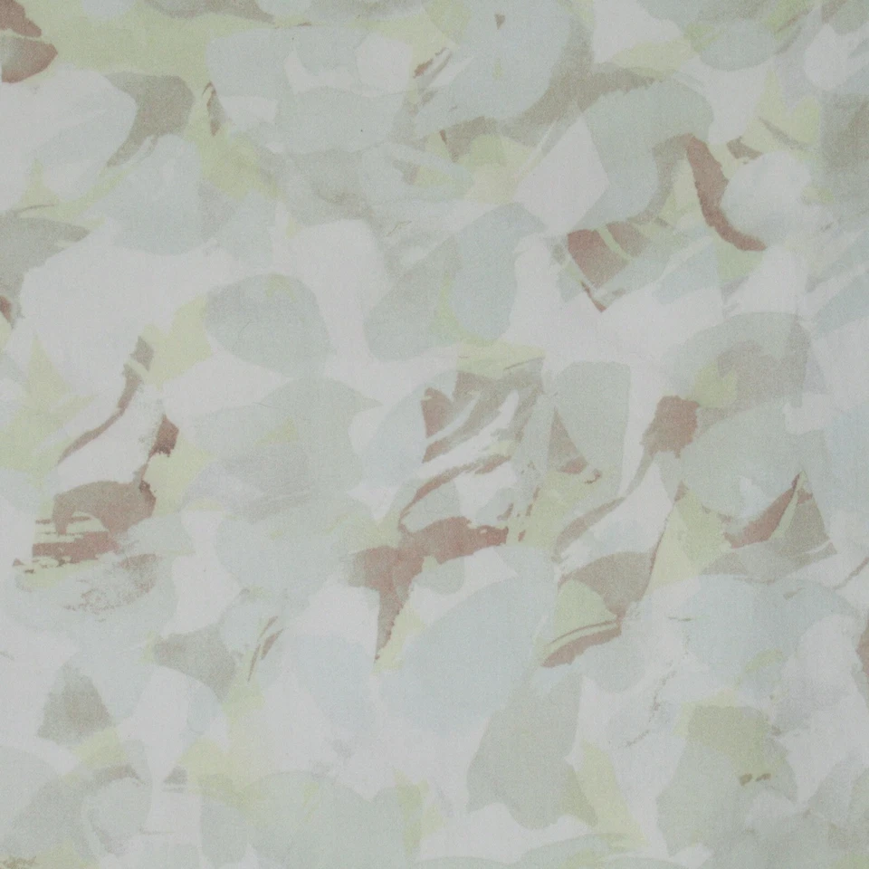 West Elm 2 King Pillow Cases Shams White Organic Cotton 20X35 Green Tan - Image 3 of 4