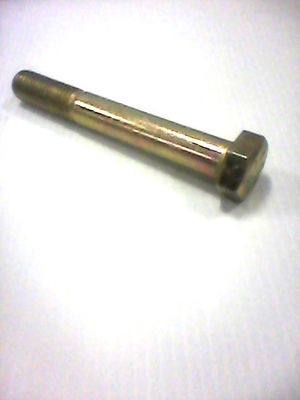 (2) 1/2''-13 x 5-1/2'' Hex Cap Screw Grade 8 Bolt Zinc & Yellow plating -Fast ship