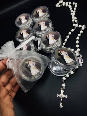 24-Wedding Favors Rosaries Cross Scented Party Recuerdos Nuestra Boda  Rosario