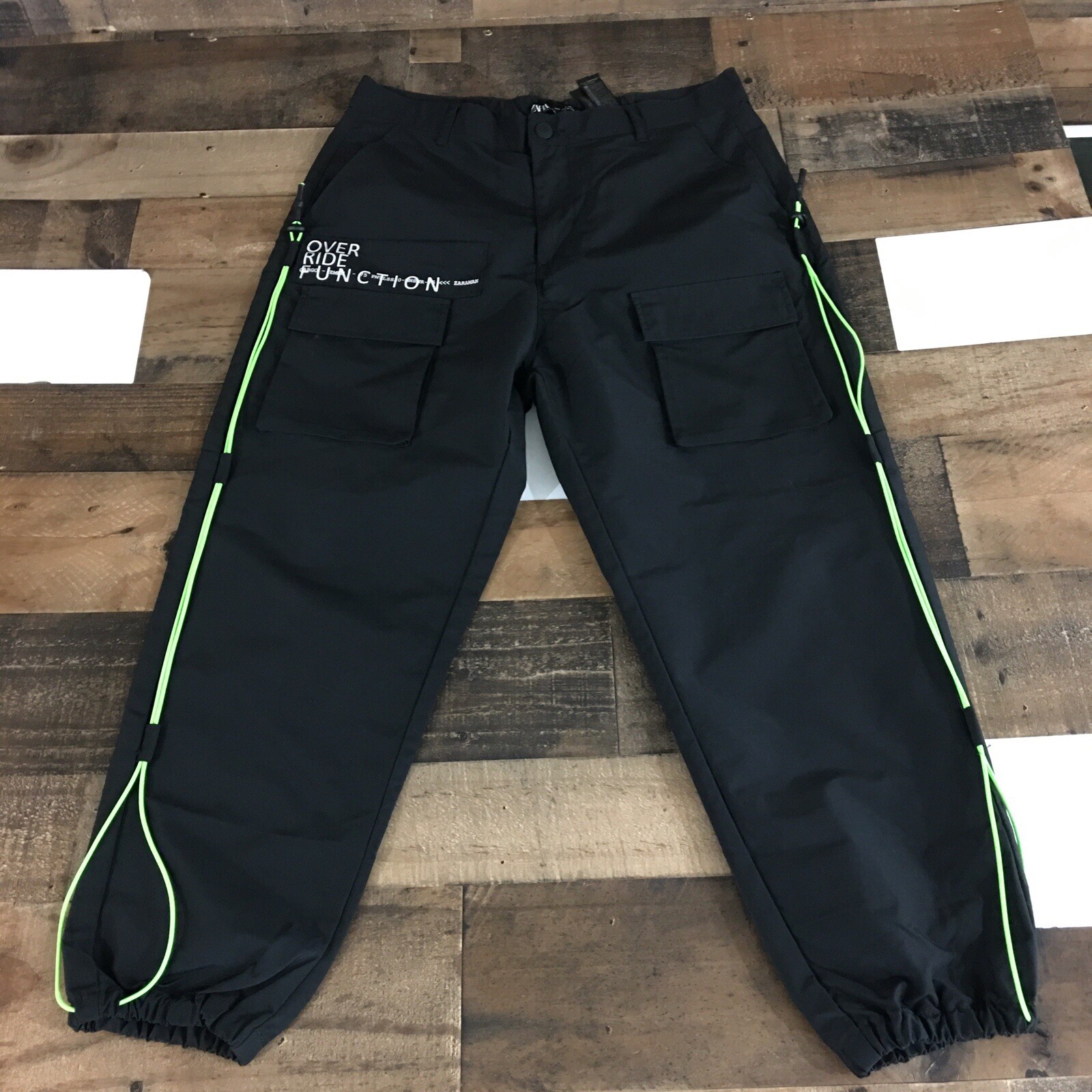 Zara Man Cargo Pants Over Ride Function Mens Sz 32x25… Gem