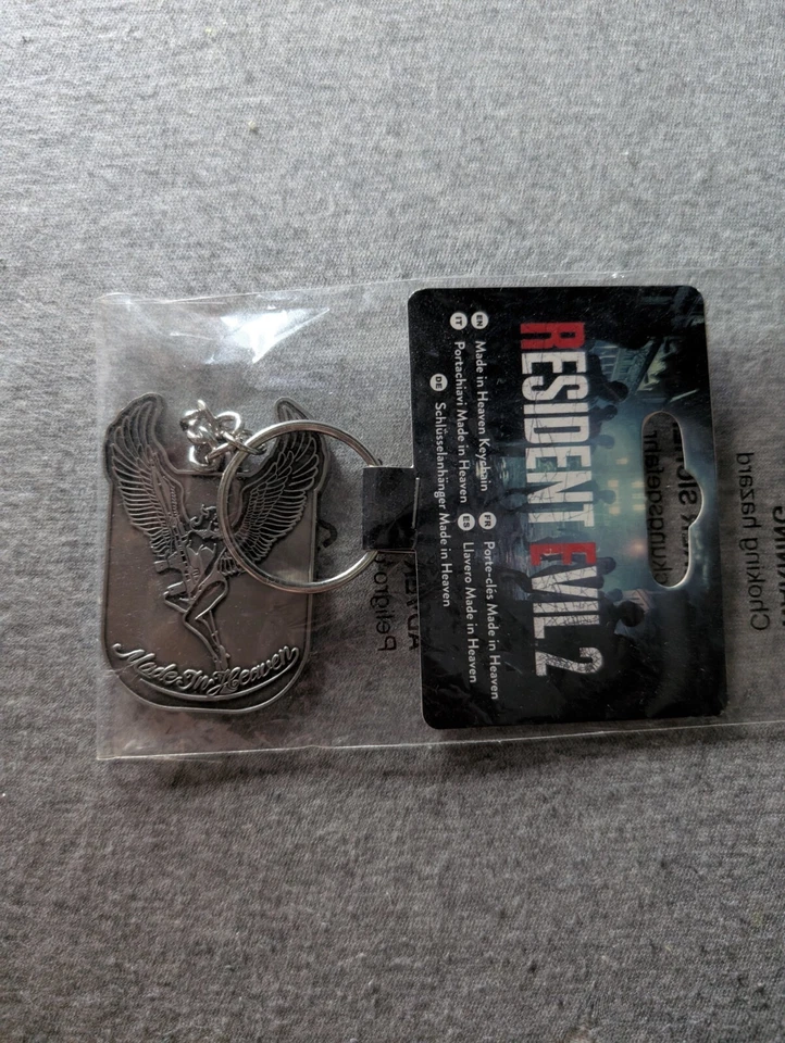 Resident Evil 2 Made in Heaven Keychain Numskull Urtra Rare Capcom Merchandise - Image 2 of 4