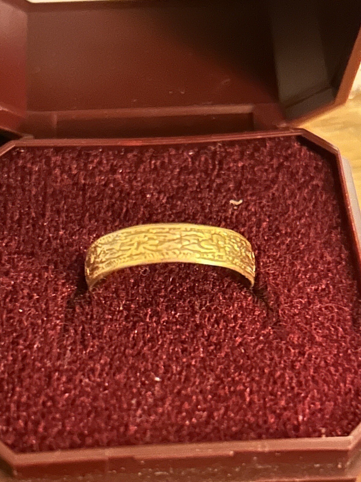 22ct Gold Wedding Band eBay