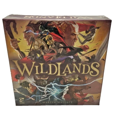 OSPREY GAMES Wildlands - Gesellschaftsspiel - Tabletop-Englisch-Neu OVP 2. Wahl *