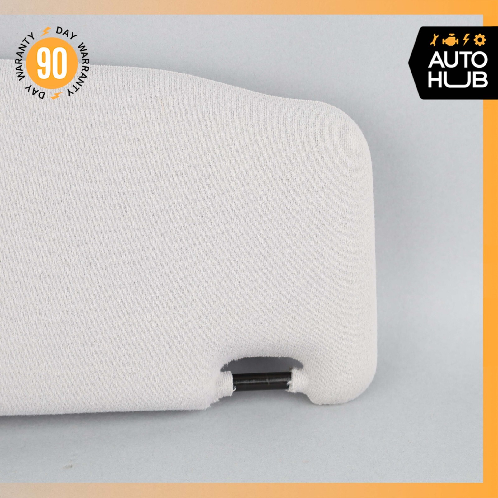 02-07 Maserati M138 4200 Coupe Front Left Side Sunvisor Sun Visor Gray OEM 50k
