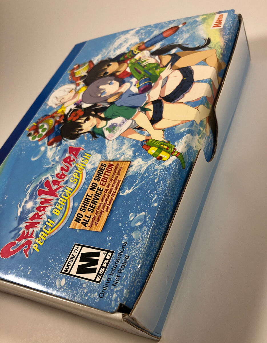 Senran Kagura Peach Beach Splash - No Shirt, No Shoes, All Service Edition  - PlayStation 4 : Marvelous USA Inc: Everything Else 