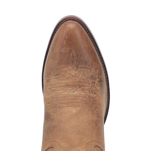 Dan Post Men's Albany Light Brown Leather Western Boots DP26682 - Picture 2 of 60