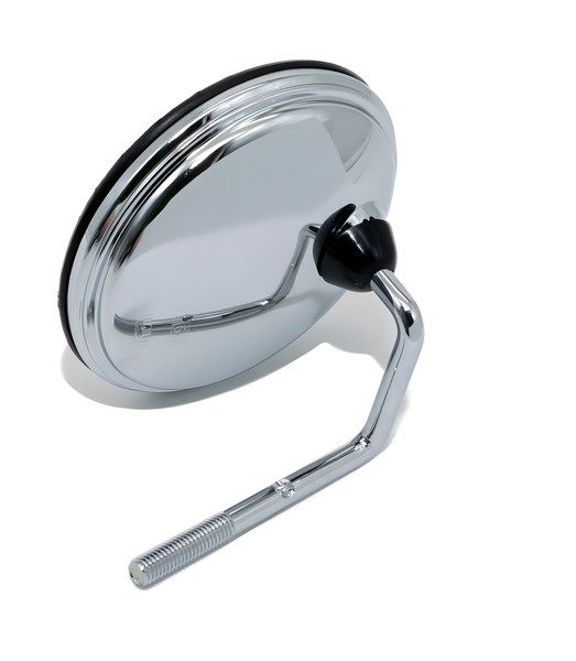 RüCkpiegel Spiegel Von Vicma FüR Vespino Gl, Nl, SC Rund 105Mm, Silber-image
