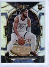 David Roddy 2022-23 Select Concourse Silver Prizm RC