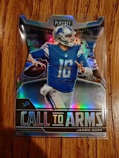 2021 Select Jared Goff Call To Arms Die-Cut Prizm