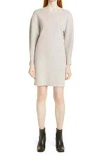 [ New]Club Monaco Fashion Sleeve Shaped Sweater Dress (SZ:XS/ Taupe)