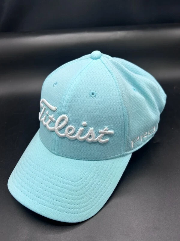 Gorra de golf Titleist Tour Stretch Tech FJ ProV1 ELITE AQUA XL/XXL ajustada Foto 2 de 4