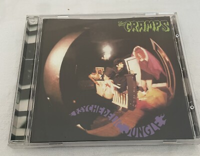 THE CRAMPS Psychedelic Jungle CD GEBRAUCHT TOP Selten Garage Rock Psychobilly