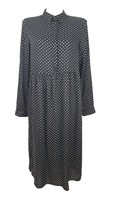 K48) VERO MODA Kleid Sommerkleid VMFIE LS CALF DRESS Gr. S Maxikleid Neu Viskose