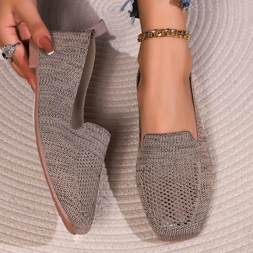 Women's Flats Shoes Ballet Ladies Slip on Square Toe Walking Casual Dress Shoes - Bild 10 von 28