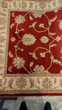 Fable Red & Cream Rug 160cm X 230cm