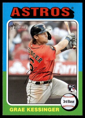 Grae Kessinger 2024 Heritage Topps Rookie Card RC #291 Houston Astros