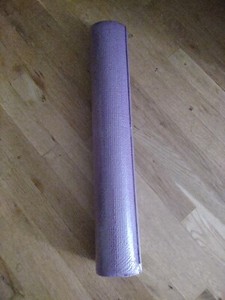 BRAND NEW! PURPLE YOGA MAT, 24" x 68"!