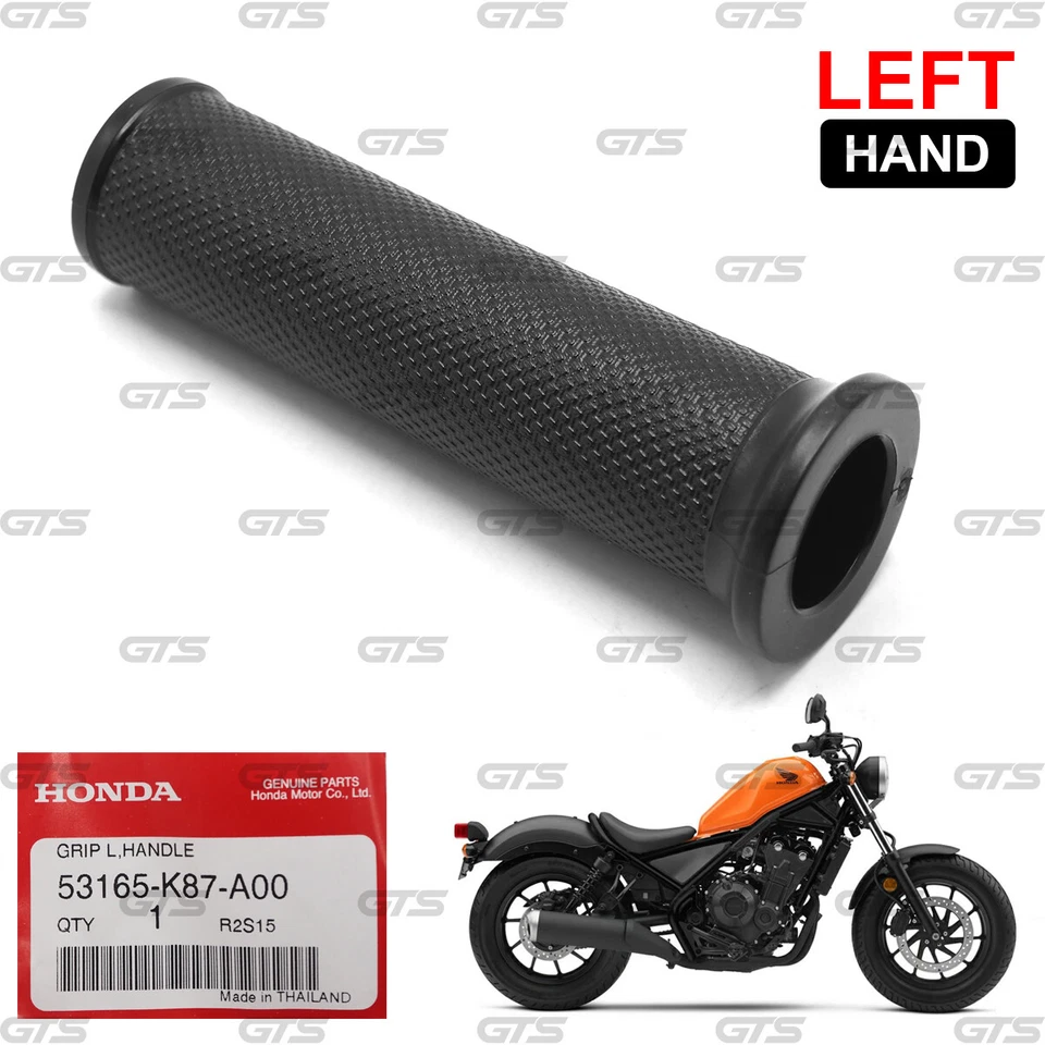 Left Handle Hand Bar Grip For Honda REBEL CMX300 CMX500 300cc 500cc 2017 - 2021 - Imagem 3 de 4