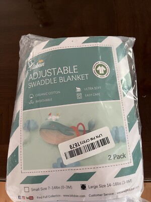 Biloban Baby Swaddles 0-3 Months for Boy Girls, Baby Swaddle, Newborn Swaddle, 2