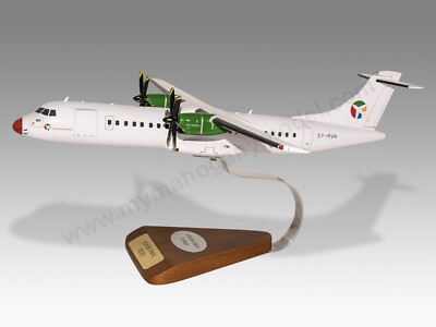 ATR 72-600 Danish Air Transport Desk Wood Airplane New Model Small Scale 1/100