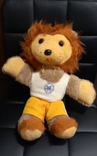 Lion mascot, Spartakiad Leipzig 83, VERY RARE sports vintage plush toy