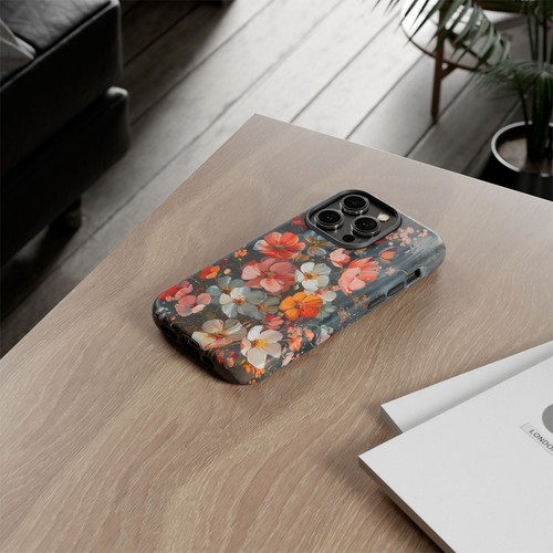For iPhone | Samsung Galaxy | Pixel Phone Case - Beautiful Flowers Oil Painting - 第 37/191 張圖片