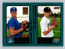 Mike Stodolka / Sean Burnett RC Rookie 2001 Topps #359 Baseball Card