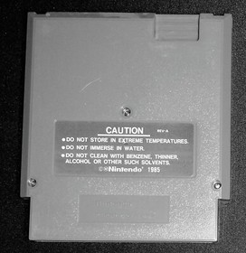 The Three Stooges Authentic Nintendo NES NRMT game cart w manual & dust cover