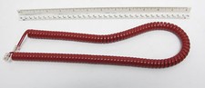New Telephone Handset Cord - 12' Rust Red Modular