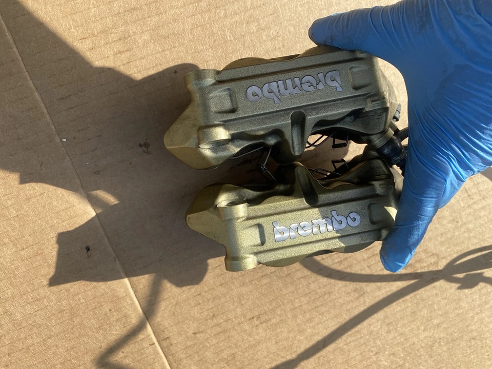 15-18 BMW S1000RR Front Calipers Brakes OEM Brembo - Image 2 of 3