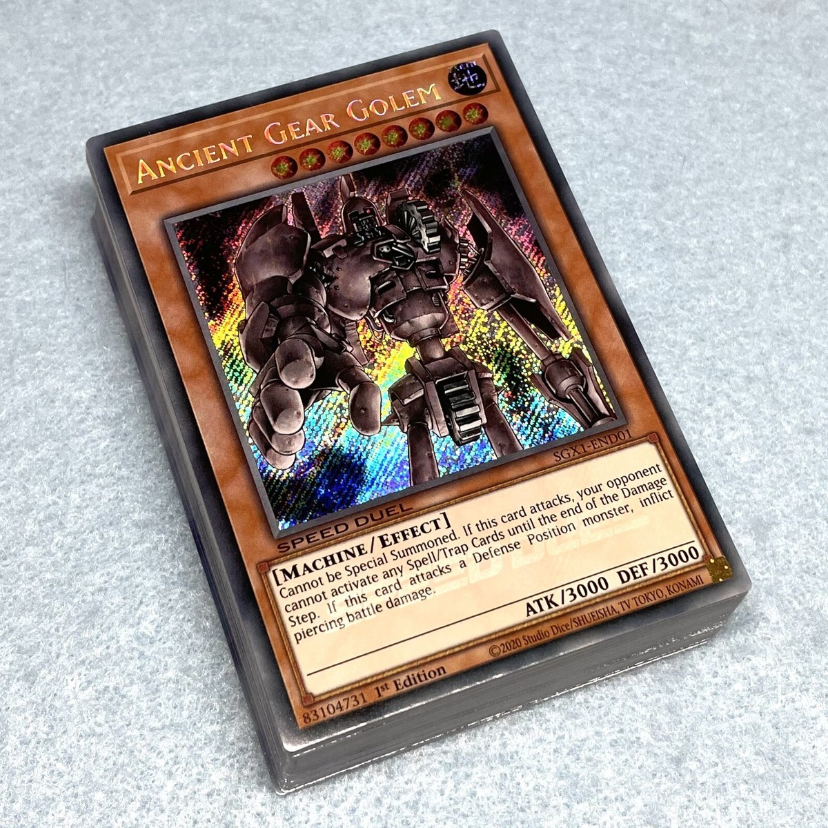 yugioh ancient gear cards LEDE-EN055 - Ancient Gear Advance - Common - Continuous Spell main image 1