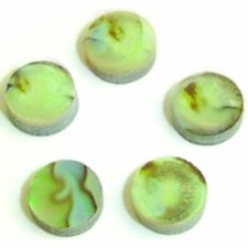 PARTSPLANET SET OF 10 ELECTRIC/ACOUSTIC GUITAR MARKERS - ABALONE - AP33-A