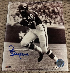 gale sayers signed jersey