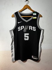 New Nike San Antonio Spurs Dejounte Murray Icon Edition NBA Jersey Size 52