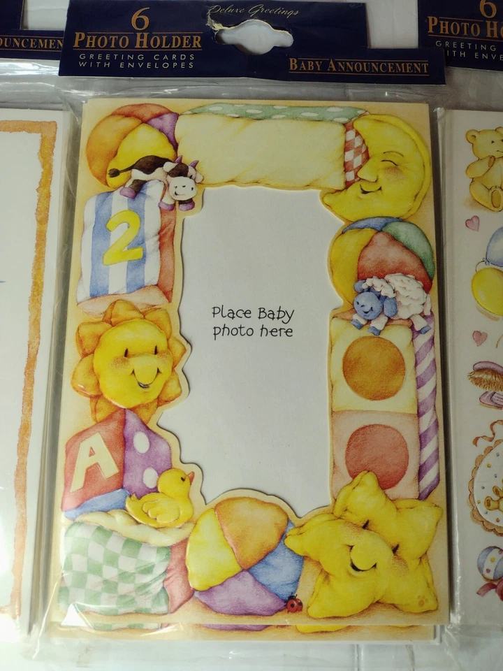 Роскошный винтажный держатель для поздравительных открыток с фотографиями объявлений о ребенке упаковка 3 шт. - Изображение 3 из 4