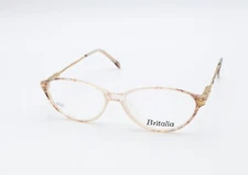 BRITALIA MIA C.1 Multi-Color Brown 51-15-130 Eyeglass Frames Flex Hinges A352