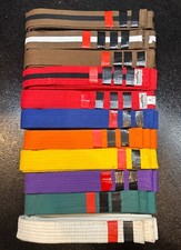 martial arts belt vintage, size 1 and 2