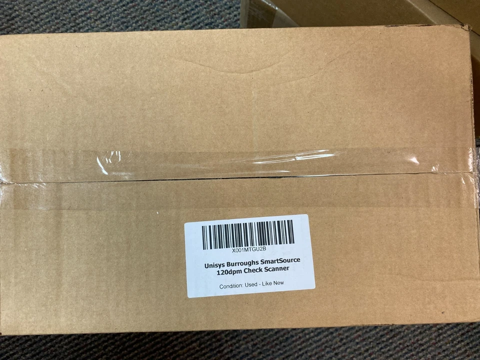 Unisys Burroughs SmartSource 120 DPM Check Scanner - SSX 1-PK2 - Image 4 of 4