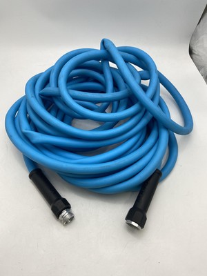 AQUA JOE 50FT PROFESSIONAL-GRADE HYBRID POLYMER GARDEN 500-PSI BURST - BLUE