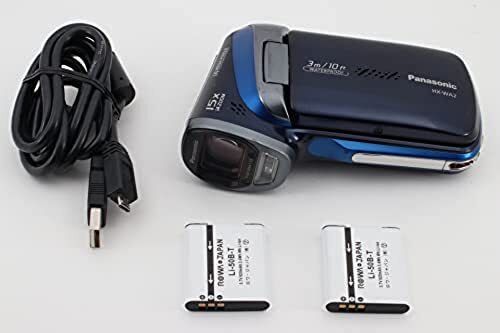 Panasonic HX-WA2-A Digital Movie Camera Deep Blue Waterproof Panasonic HX-WA2-A Digital Movie Camera Deep Blue Waterproof