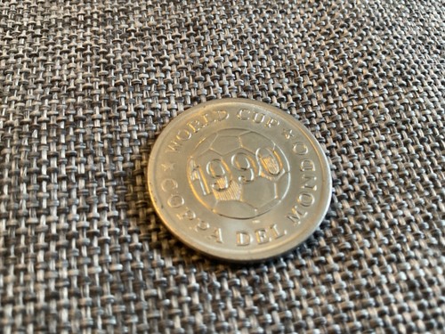WORLD CUP 1990 COPPA DEL MONDO COIN COLLECTION BRASIL BRAZIL FREE POSTAGE - Picture 2 of 2