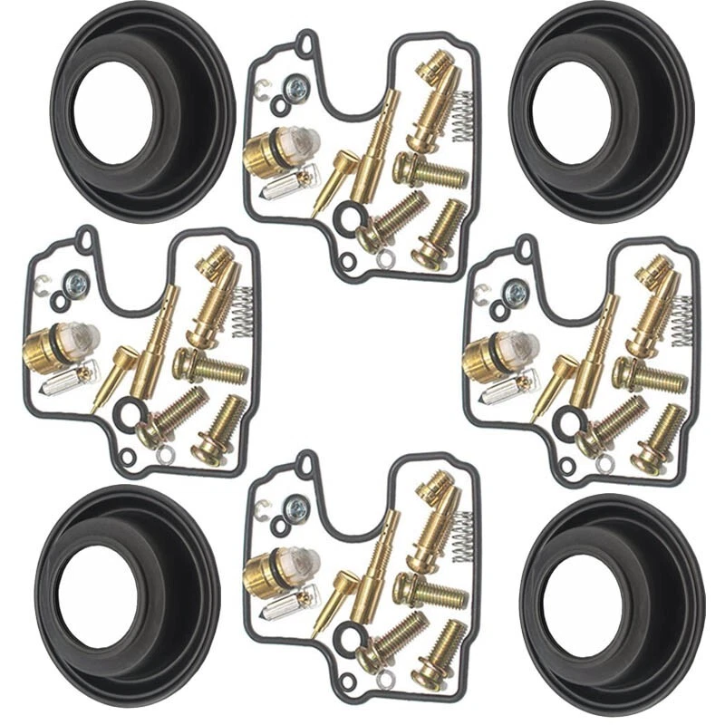 For Yamaha Royal Star Venture XVZ1300 1999-2013 Carburetor Repair Kit Diaphragm Foto 3 de 3