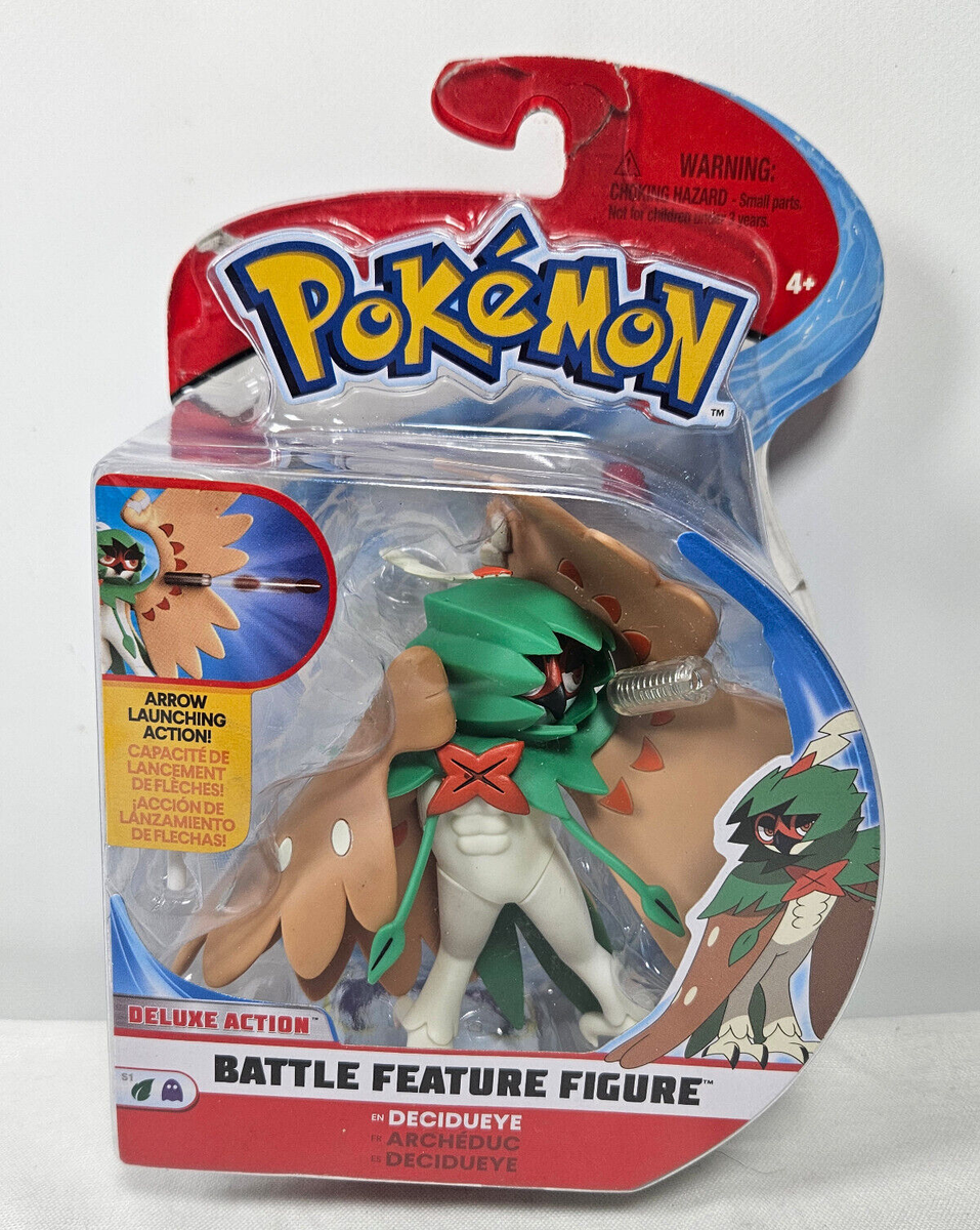 Pokemon Battle Feature Figure Decidueye WCT Wicked Cool Toys