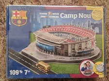 Nanostad Barcelona Camp Nou Stadium Estadio Camp Nou 109 pzs Rompecabezas 3D