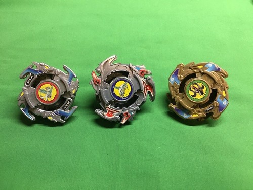 Beyblade Wolborg 1 2 3 lot OLD 