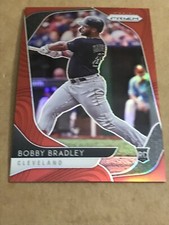 2020 Panin Prizm Bobby Bradley BASE RED PRIZM REFRACTOR SP RC ROOKIE #39!