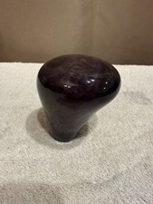 Rare Real Burl Wood Universal Vtg Type Wooden Gear Shift Knob For Cars